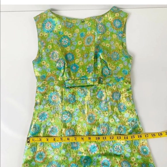 Vintage 1960s maxi dress flower power mod Floral - Picture 10 of 11